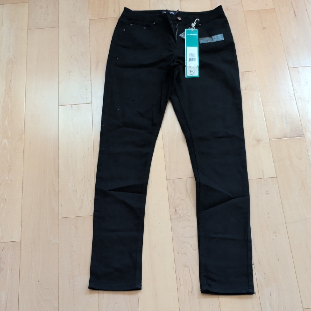 Long Tall Sally Chelsea Slim Leg Black Jean X Long